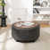Bryonie Round Cocktail Ottoman with Storage