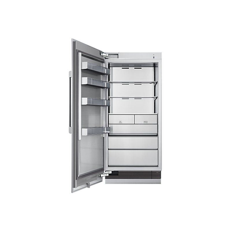 Left Column Panel Kit, Contemporary, Silver Stainless, 36"