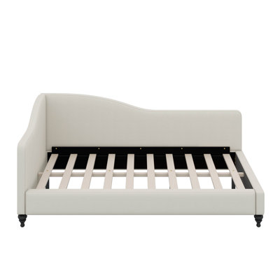 L-Shaped Linen Daybed