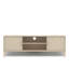 Harrington Curtis 2 Door TV Unit with Open Shelves-114867373