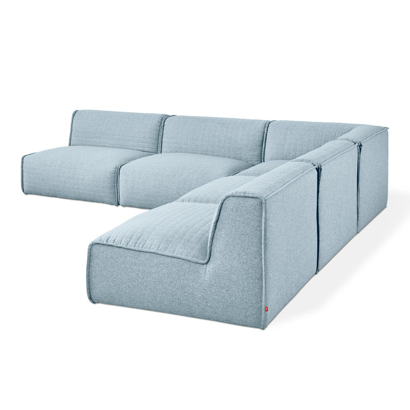 Nexus Modular Sectional, Parliament Lake Polyester