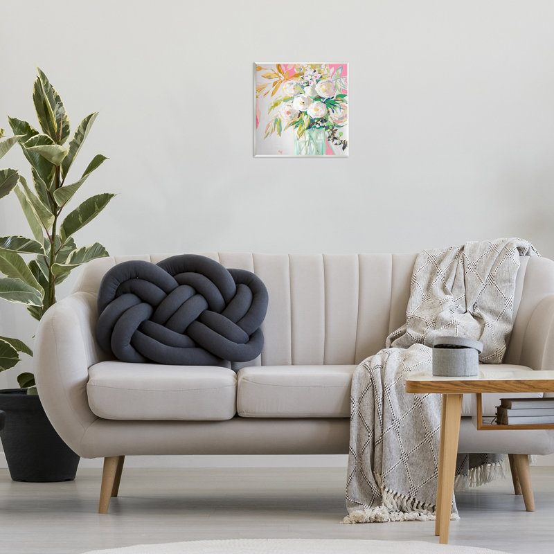 Art mural de printemps, "Soiree Roses" par Jenny Westenhofer