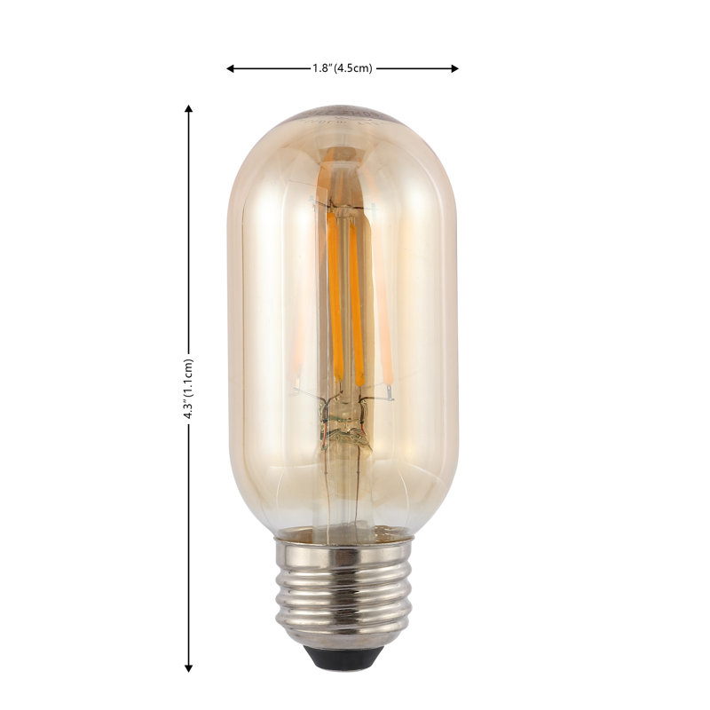 4 W E26/Medium (Standard) 2700 K LED Bulb