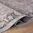 Elise Gray Vintage Rug – Machine Washable, Flat Pile Texture With Non-Slip Backing-477694267