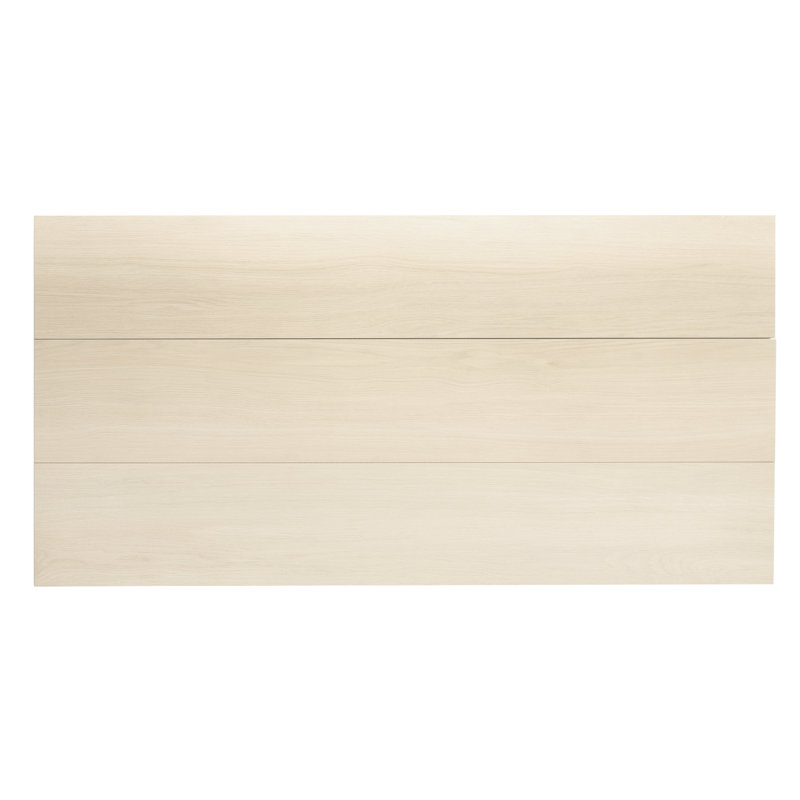 Carreau de mur et de plancher en porcelaine grand format 10 x 60 en bois d'amande Bois (12,11 pieds carrés / caisse) - paquet de 3