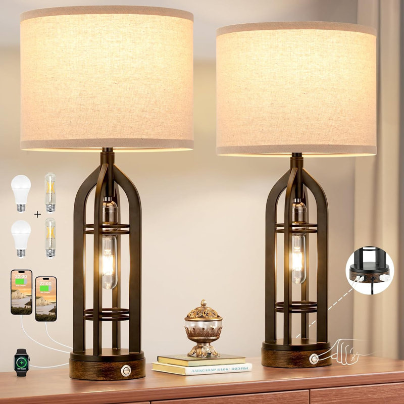 Zavannah USB Table Lamp