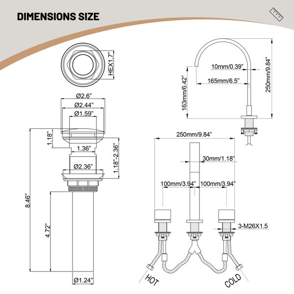 Dimensions du produit