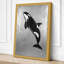 Leaping Orca Coastal - Wrapped Canvas-963483530-963483575