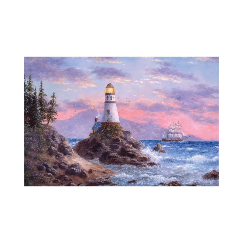 Treasure Cove by Dennis Lewan - Wrapped Canvas Gallery-Wrapped Canvas Giclée, 66.04 cm H x 45.72 cm W x 3.175 cm D