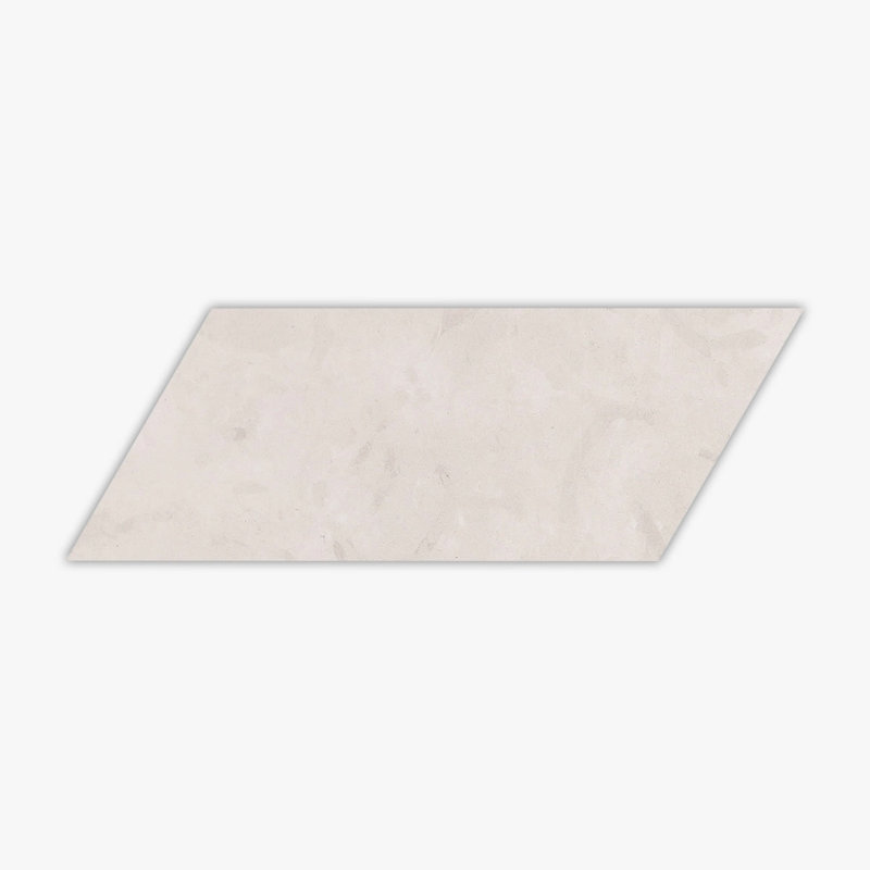 Aero 4'' W x 10'' L Marble Singular Tile, Aero Cream Honed
