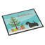 Tapis de porte intérieur anti-dérapant écossais terrier-22322307