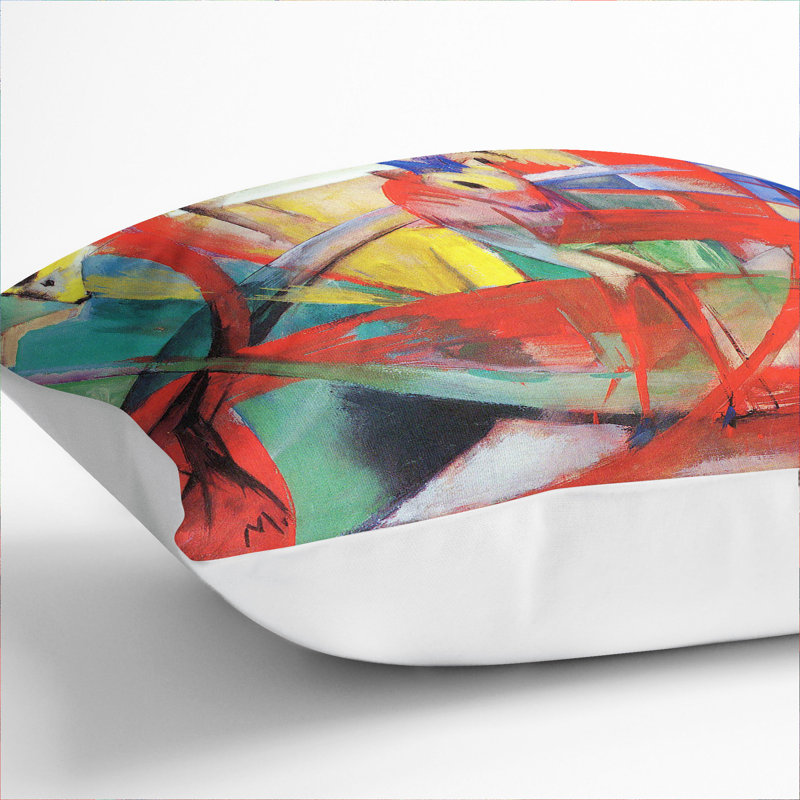 Square Throw Cushion, 40cm H x 40cm W x 15cm D, White