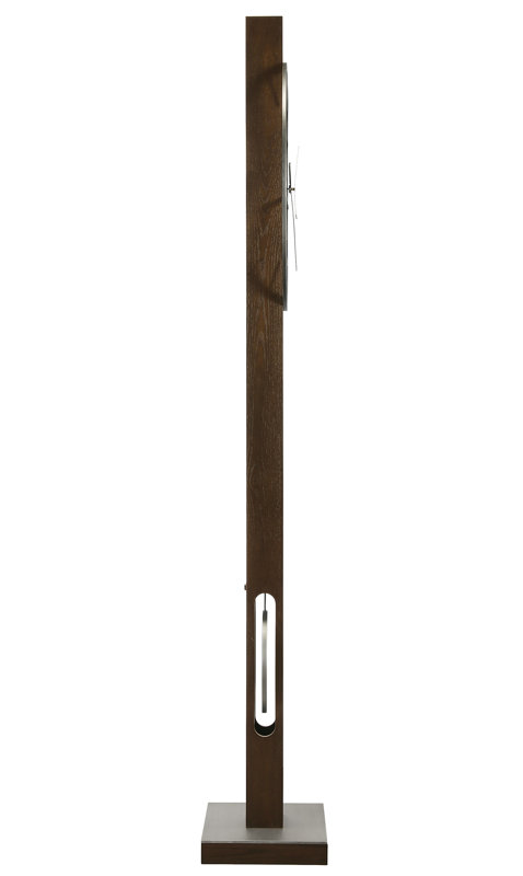 Halo 80" Solid Wood Floor Clock