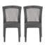 Ensemble de 2 chaises empilables FARLEY