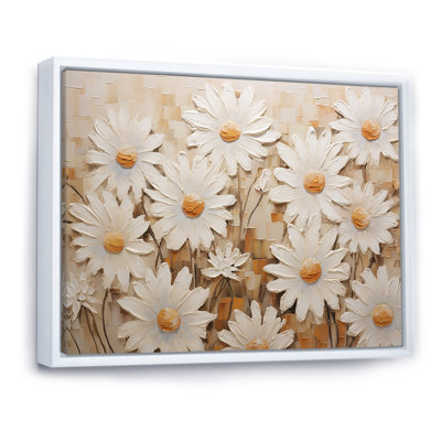 Champ de marguerites blanches élégantes V