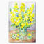 Fleurs de verveine jaunes en fleurs - Peinture sur toile-493320624-493320631