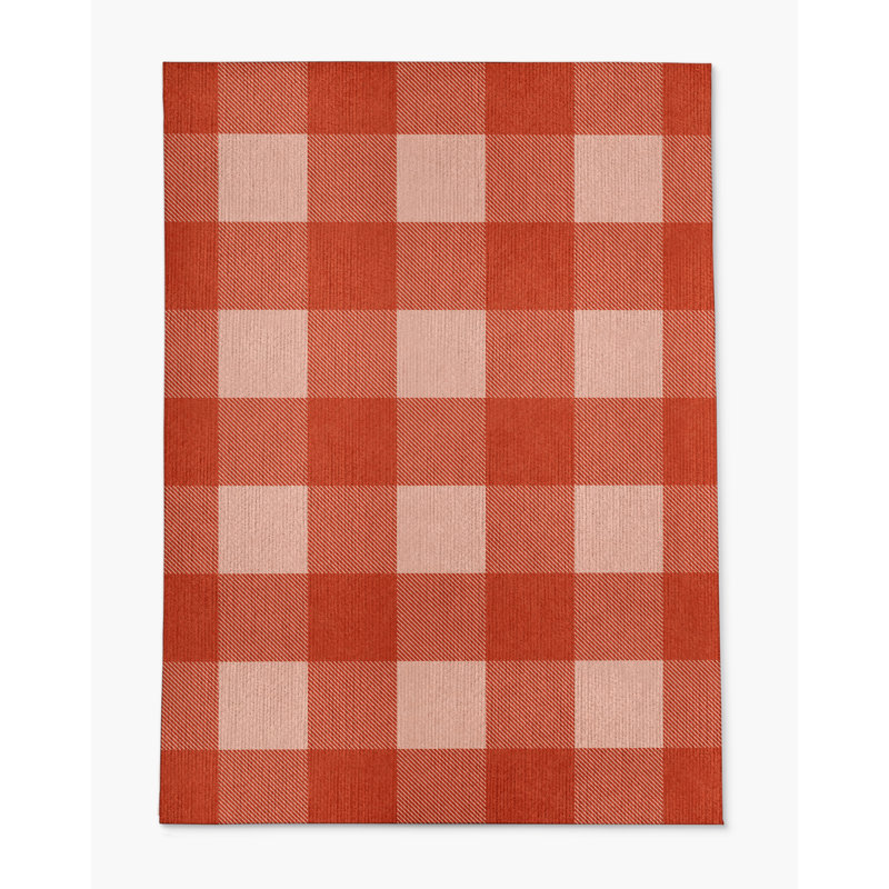 Tapis de chaise rectangulaire Chico, L 36 po x L 60 po, Orange brûlé
