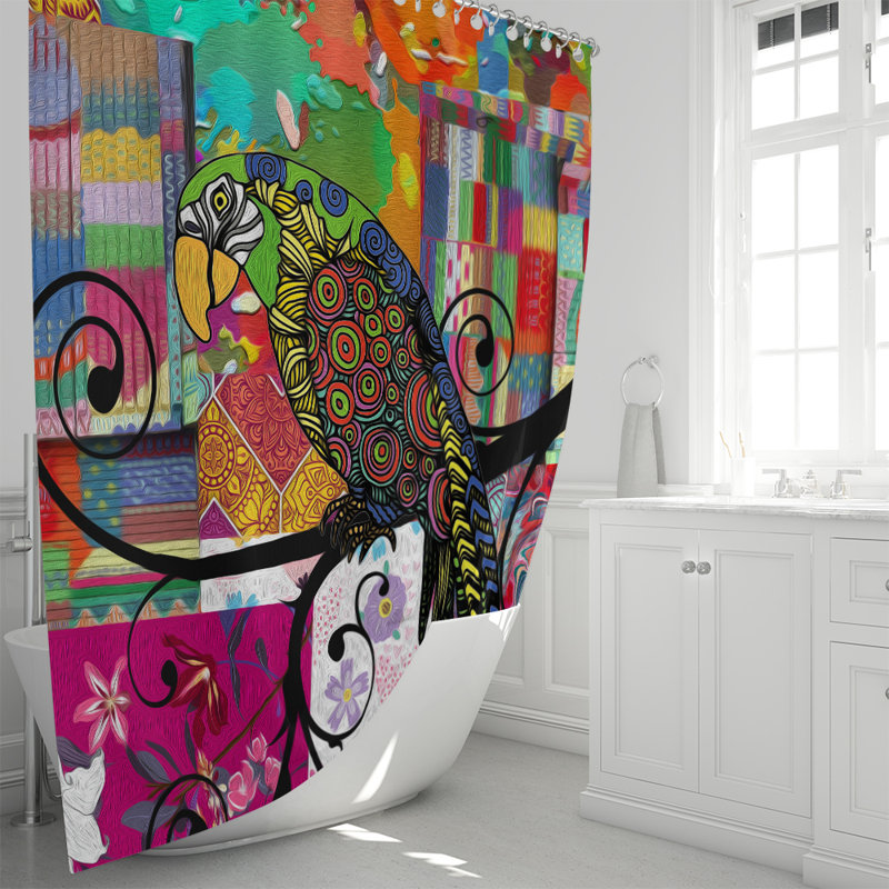 Shower Curtain, 70" H x 72" W