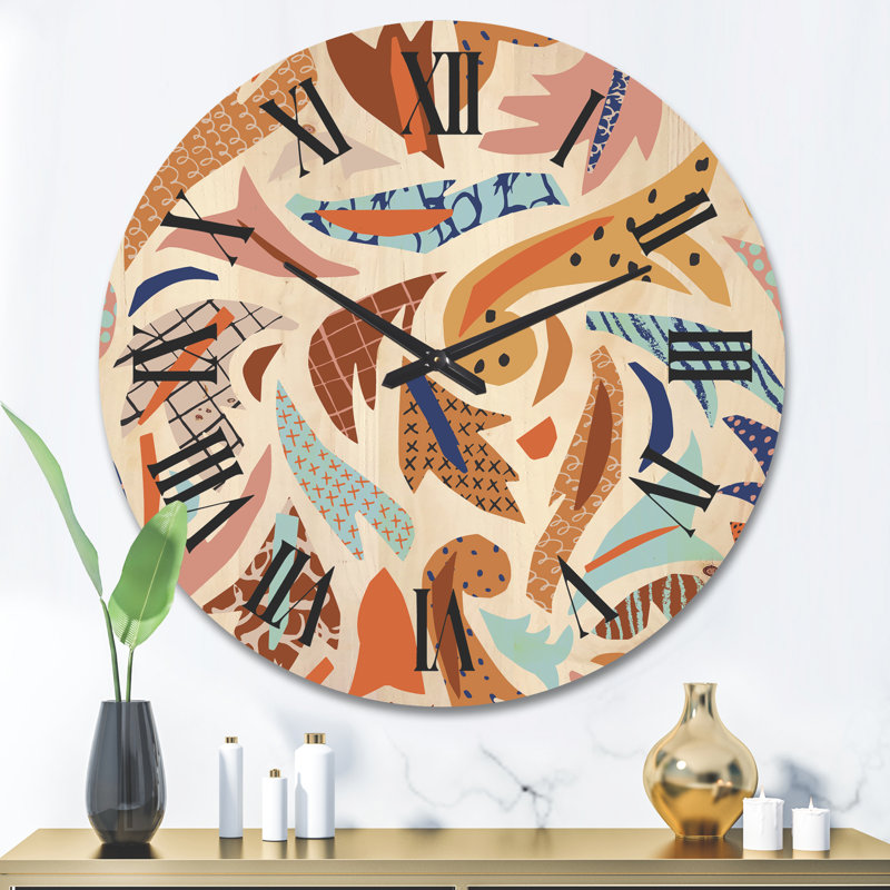 Horloge murale Doodles, Grand