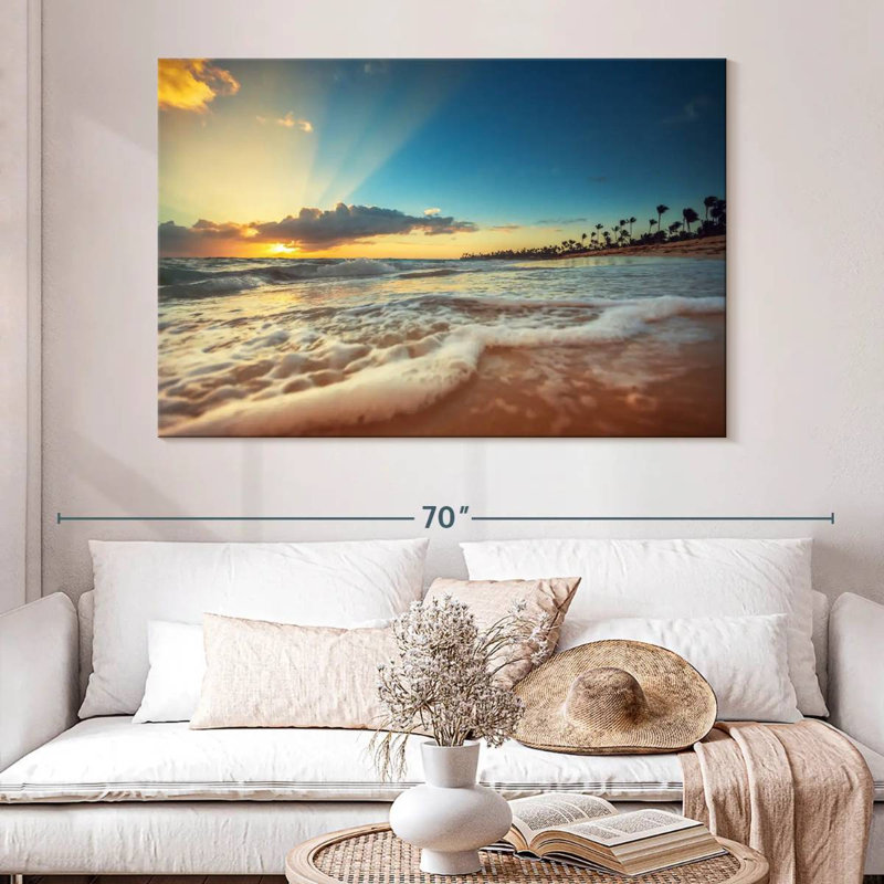 Gillard Exotic Dominican Beach, 34" H x 51" W