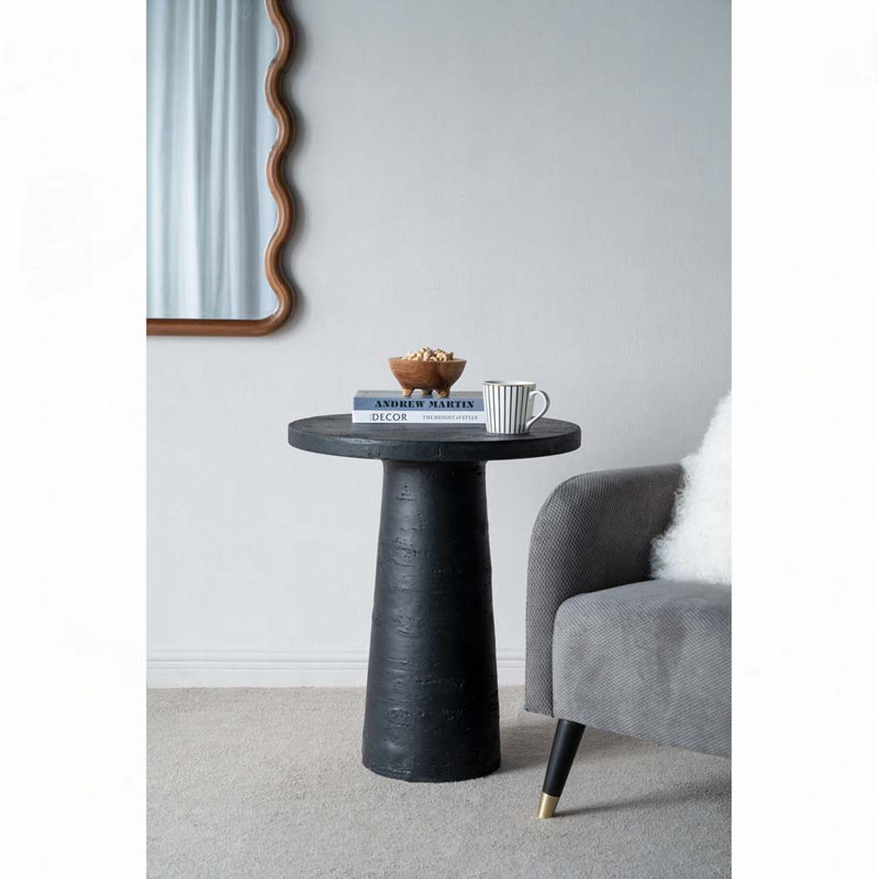 Table basse avec base piédestal