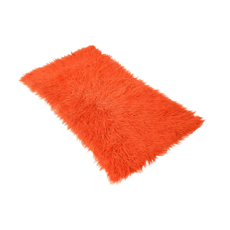 Tapis orange Parra