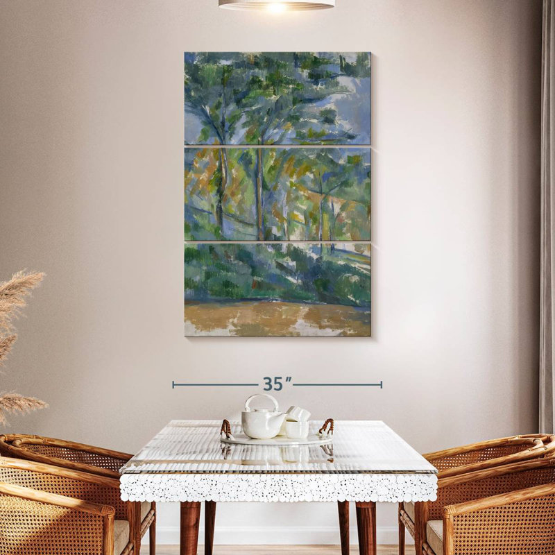 Paysage Harnek 1900, H 50 po x l 32 po