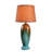 Tucson Ceramic Table Lamp - Teal