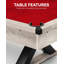 FXSGER 213.3cm L Pool Table