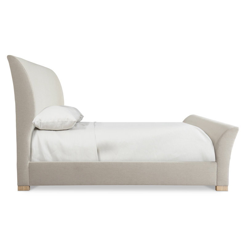 Modulum Upholstered Sleigh Bed, California King