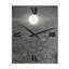 Horloge murale grise sur fond de lune pleine lune-2055091502