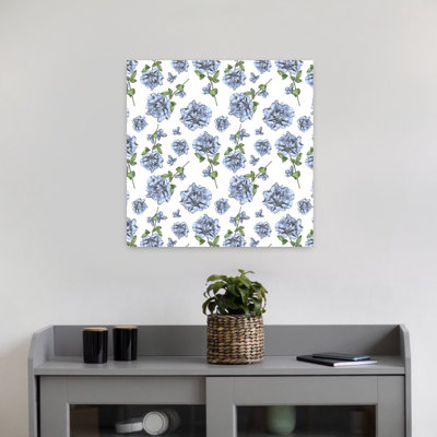 Contemporary Art Vintage Rose Spring Flower Art