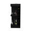 3 armoires de bar 3 coins en noir avec 14 bouteilles et un nouveau rangement pour bouteilles de boissons alcoolisées de 46 po de hauteur-545877816