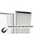 32"-33 1/4" W x 72" H Pivot Semi-Frameless Shower Door with Clear Glass-81914735