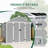 Campcraft 8*8Ft Resin Storage Shed