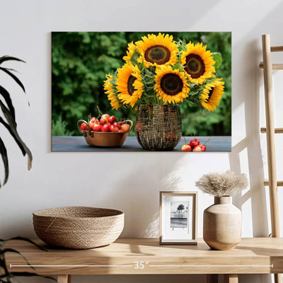 Harnek tournesols et cerises