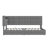 2 Drawers Upholstered Corner Daybed With Lights And Outlets-1506712199