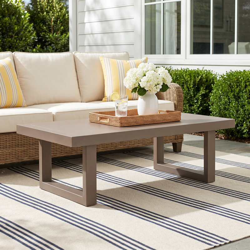 Madaket Aluminum Coffee Table