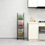 Rangement de panier de cuisine à 3 niveaux, grille métallique autoportante pour fruits, légumes et garde-manger