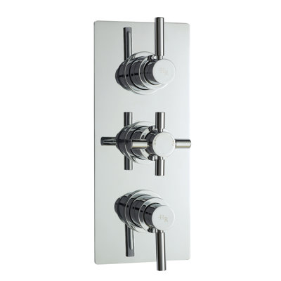 Tec Pura Triple Concealed Shower Valve