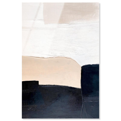 «Edge of the land II», reproduction d'art minimaliste par Art Remedy