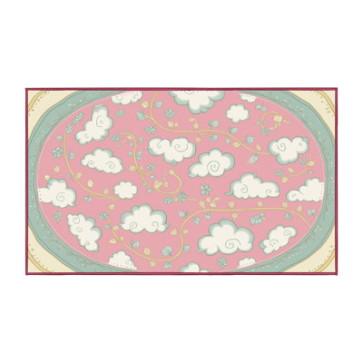 East Urban Home Washable Sky Clouds Nursery Kids Rug_Sky061