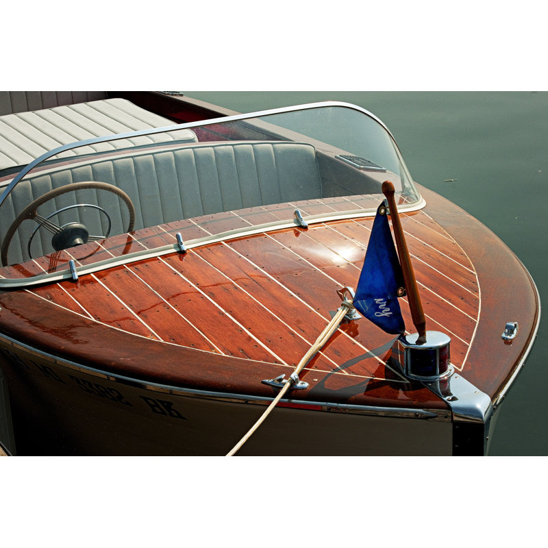 Antique Boating III by Danny Head - Print on Canvas, 30cm H x 46cm W, Wrapped Canvas