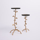 Houston Solid Wood Tray Top Nesting Tables