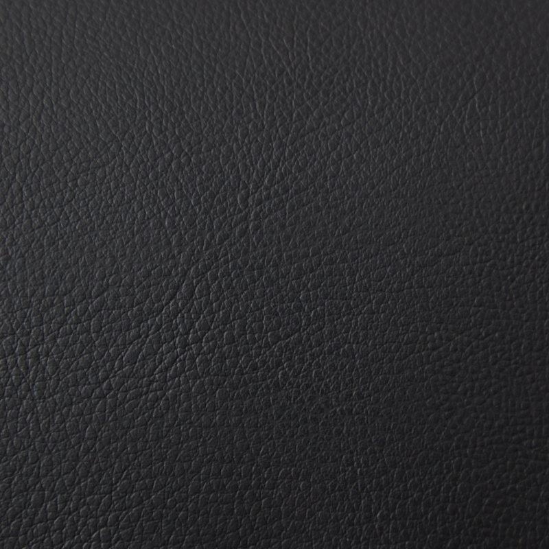Garley 85.4'' Faux Leather Sofa, Black