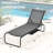 Outdoor 67" Metal Chaise Lounge(Set Of 2)-1900294475