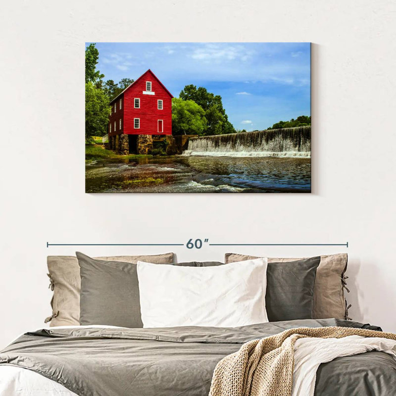 Lilie Starr's Mill, 30" H x 45" W