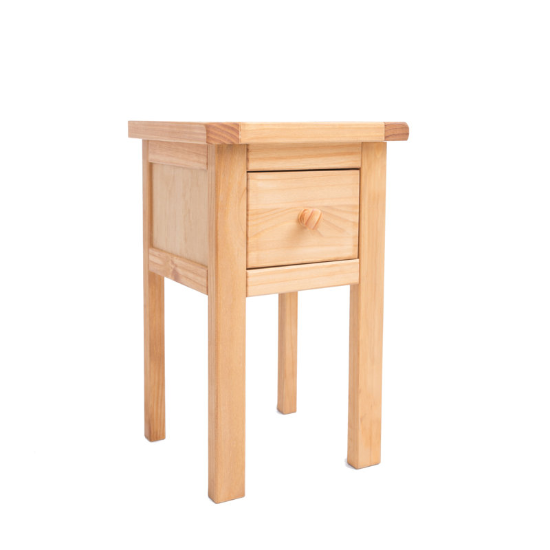 Patmos 35cm W Plywood / Laminate Board Bedside Table