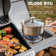 4-Burner Propane Gas Grill With Side Burner