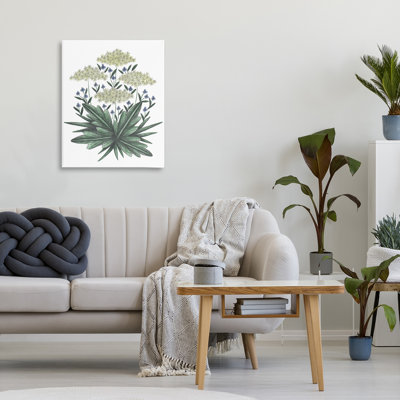 New Roots Vintage Sketch Canvas, design by Cecilia Battaini